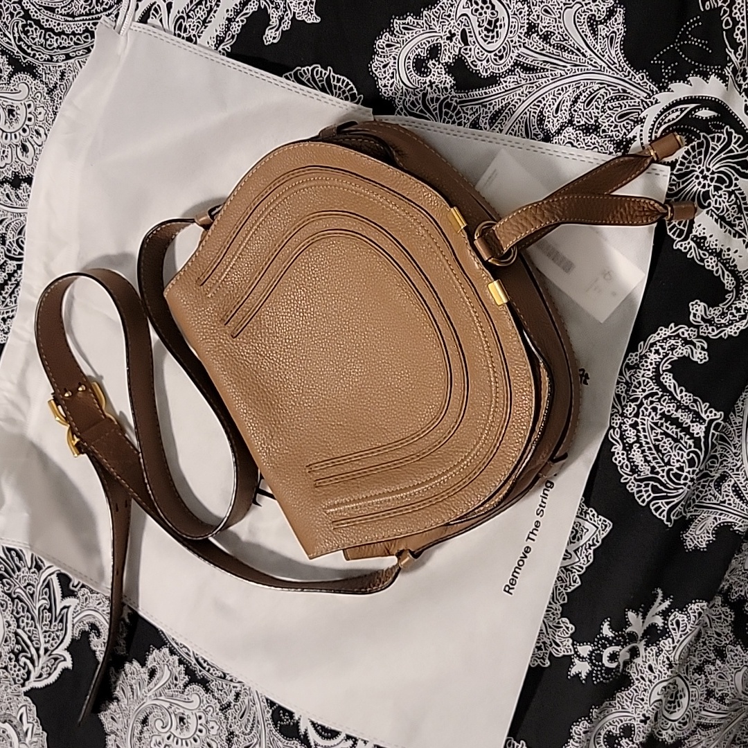 Auth Chloe Marcie Messenger Bag